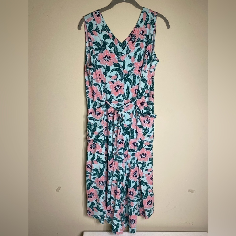AnyBody Cozy Knit Luxe V-Neck Gaucho Jumpsuit M - Picture 3 of 6